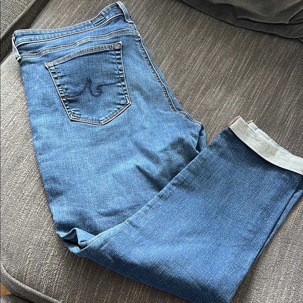 AG Adriano Goldschmied “The Stilt Roll-Up” Skinny Jeans with Rolled Ankle Hem - Picture 9 of 10